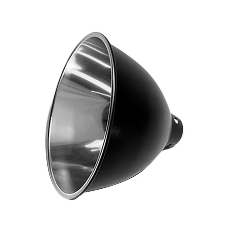 Deep Dome Reptile Heat Lamp Fixture UVB Basking Light Reflector Dome Lampshade Terrarium Lighting System with Optical Reflection