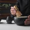 Керамическая чаша для чая матча, венчик для чая и держатель с носиком для кухни