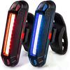 Bike Rear Tail Light USB Rechargeable Bicycle Taillight Ultra Bright Bicycle LED Safety Light Waterproof Cycling Taillight 5 Light Modes