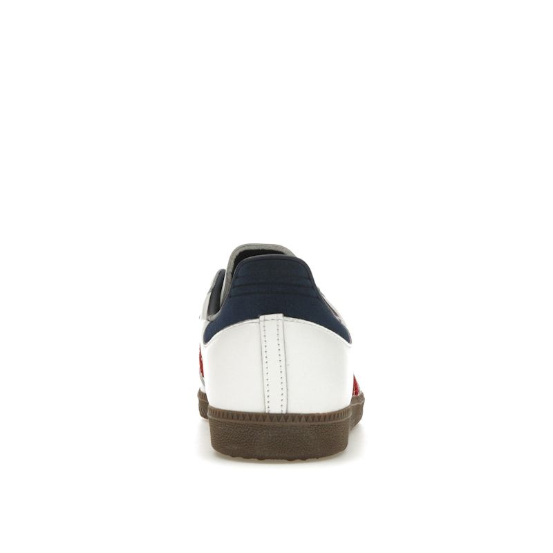 Adidas Samba OG White Victory Red Indigo Unisex Sneakers Core-White Team-Victory-Red Night-Indigo IH4881