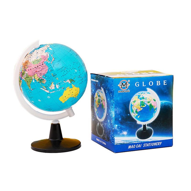 Маленькое украшение столешницы глобуса для начальной школы, обучающее маленькому глобусу