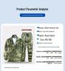 Men's Wear-Resistant Camouflage Work Overalls - Breathable, Splash-Proof for Spring/Autumn Construction or Auto Repair.