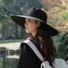 Large brim light breathable sunscreen hat sunshade fisherman hat children quick drying hiking hat men and women