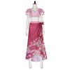 Halloween Cosplay Long Dress Game Role Play Alice Tifa Costume 2025