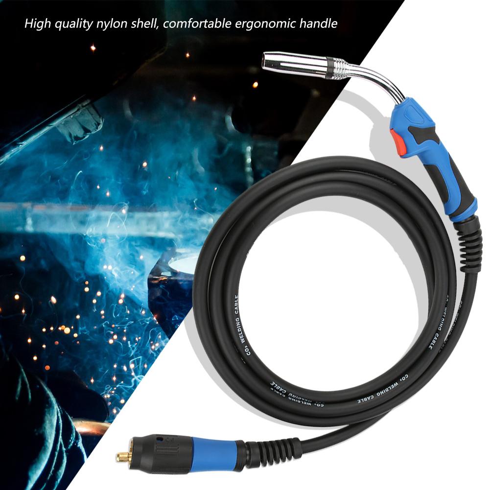MIG MAG Gas Shielded MB36 Welding Torch Euro Standard Connector 4m 13.1ft