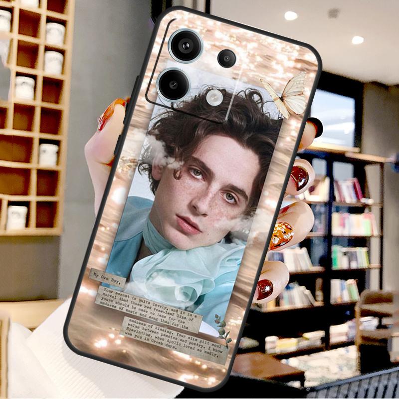 Тимоти Шаламе Для Xiaomi Redmi Note 14 Pro 9 10 11 12 13 15 Pro Plus Чехол Для Redmi 15 15C 14C 12C 10C 13C