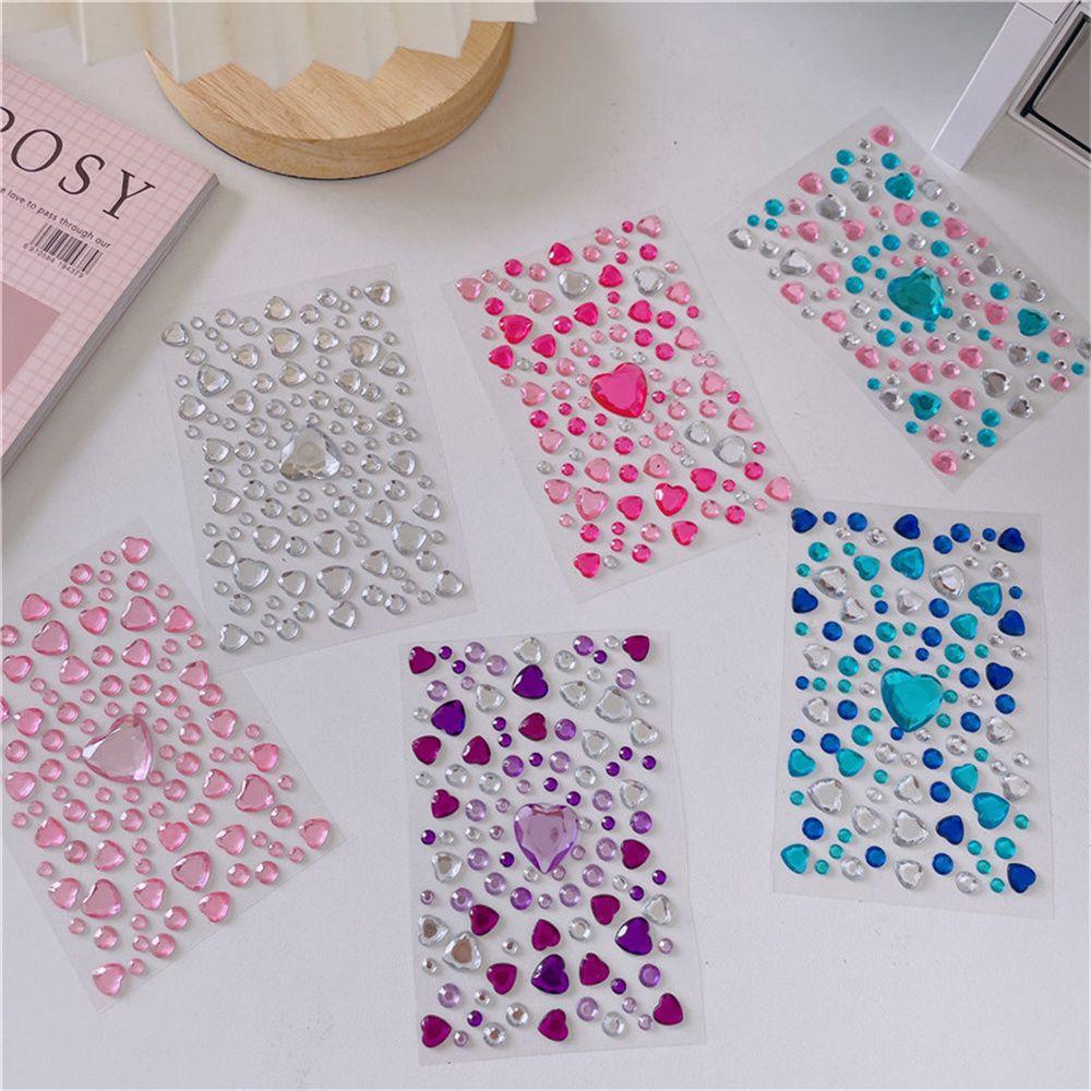 Phone Laptop Craft Sticker Heart Sticker Stationery Sticker  Stickers 3D Sticker