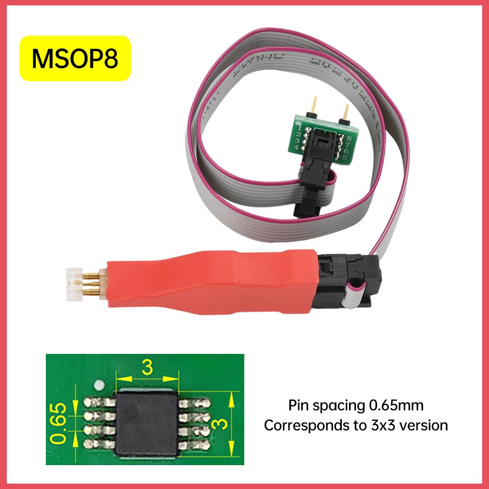 Микросхема TSSOP8/MSOP8 Probe Burn Read/Write Test Spring Needle Program Download Wire Programmer Electronic Repair Tools