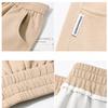 White Casual Sports Pants for Women Spring New Hot-Selling Narrow Version Banana Pants High Waist Loose Straight Wide-Leg Pants