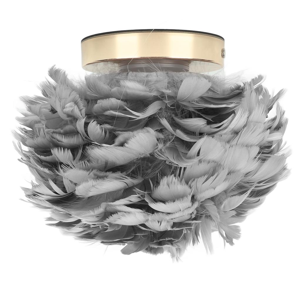 Настольная лампа Feather с плавной регулировкой яркости и зарядкой через USB, сенсорное управление, светодиодная настольная лампа для спальни, кафе, серый цвет