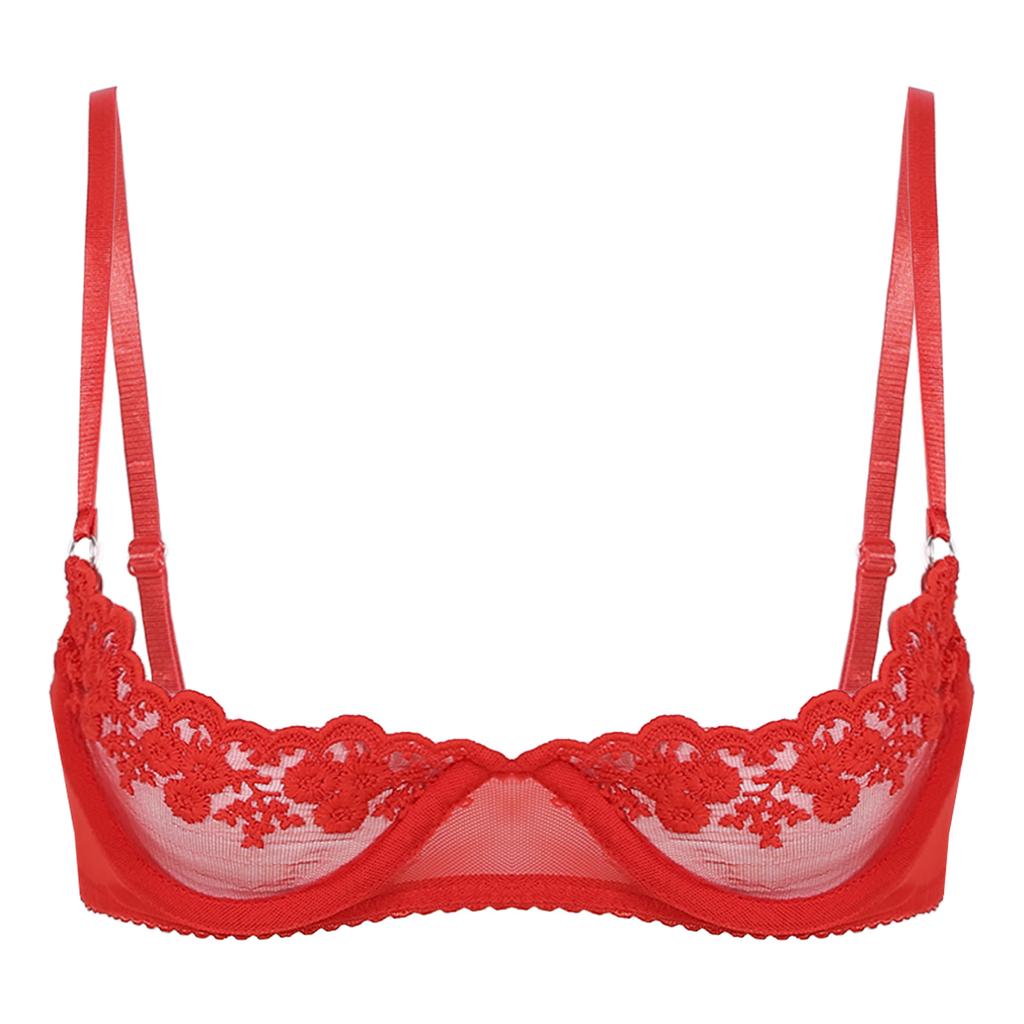 Женский прозрачный кружевной бюстгальтер на косточках с цветочным принтом, нижнее белье с регулируемым ремешком, бюстгальтер без подкладки, нижнее белье