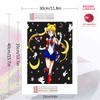 Sailor Moon3 100% Round Full Drill 5D DIY Diamond Painting Embroidery Cross Stitch Rhinestone Décor