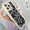 JT78 Черные кубики для iPhone 17 16 15 Pro Max Samsung S26 S25 S24 Ultra A17 A16 A07 A56 Xiaomi 15T Redmi Note14 Pro Мягкий 15c TPU Чехол