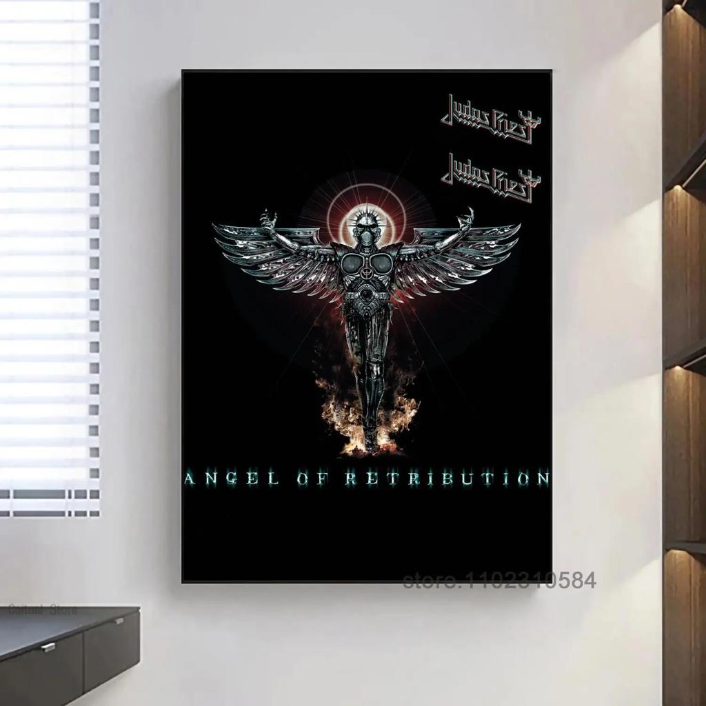 Современный Judas Priest-плакат «Защитники веры», настенное искусство, холст, постеры, украшение, художественный постер, подарок, семейная картина для спальни