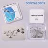 Dental Hollow-out Lingual Button with holes Perforated Orthodontic Accessory Dentistry Materials 50pcs/bag