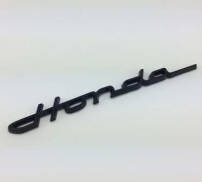 Эмблема Honda Classic Черный Курсив 215 мм x 23 мм Honda Monkey Gorilla Ape Sharie Ducks Dio Zoomer Little Cub