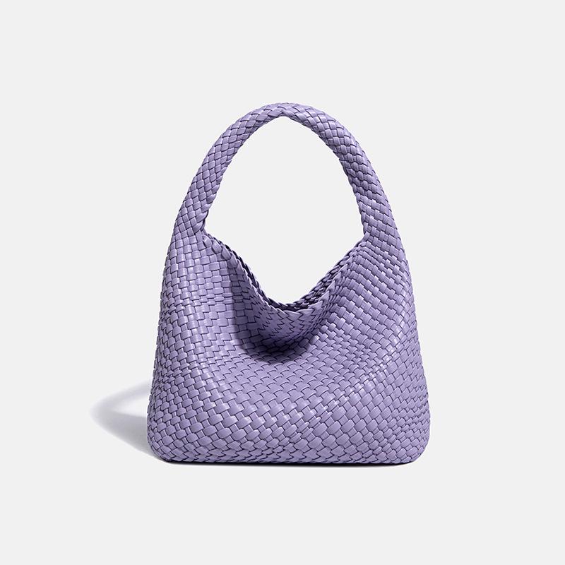 Женская сумка-ведро из мягкой кожи ручной работы весна/лето 2024 года — высококачественная сумка на одно плечо и сумка подмышкой