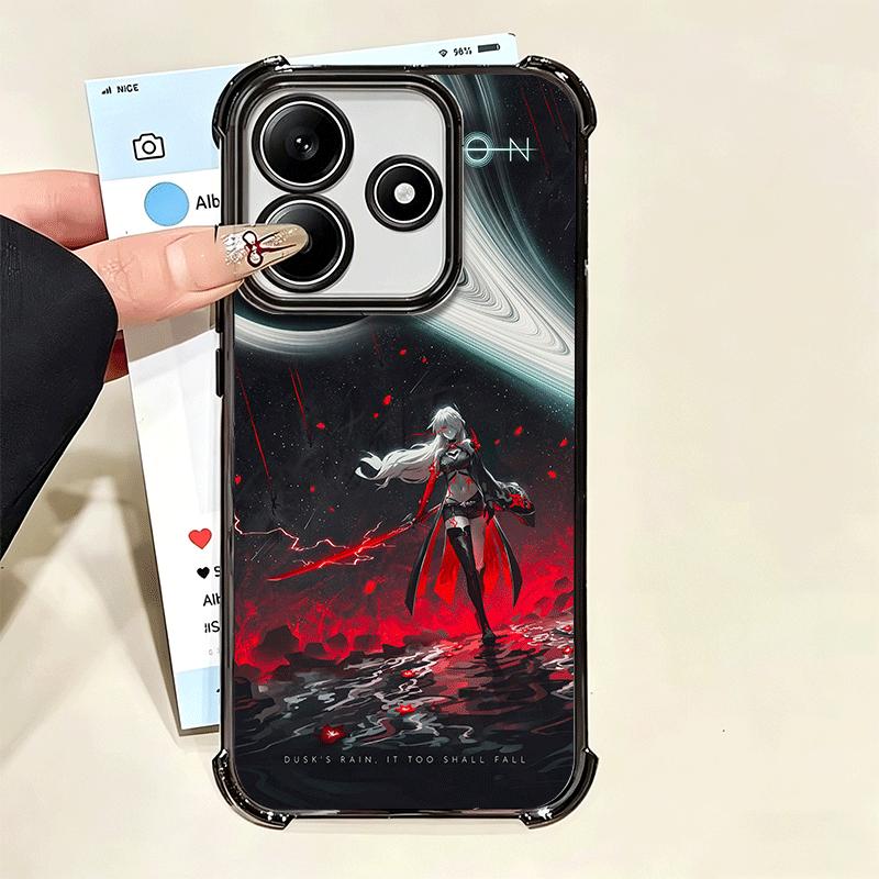 Чехол для телефона Honkai Star Rail Acheron Plating для Xiaomi Poco X5 X6 X7 X8 Pro Max F8 Ultra F7 M8 M7 M5S Redmi 15C 15 14C 13C 13 X3