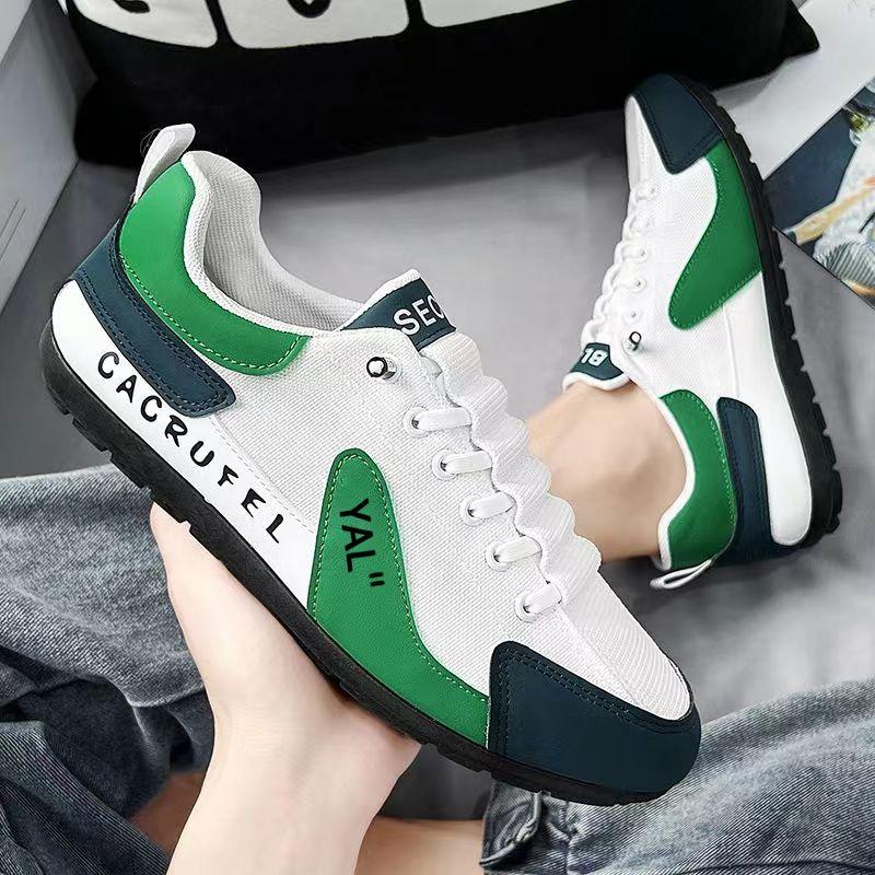 Summer new Doudou shoes men's breathable and versatile trend one-pedal low-top mesh casual running shoes