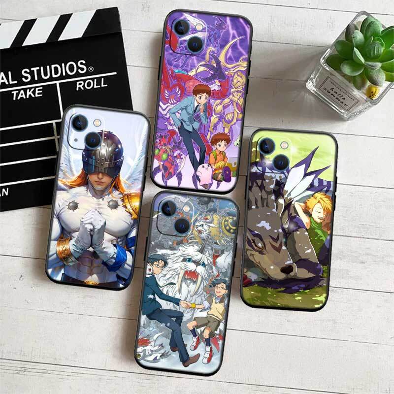 D-Digimons Phone Case for Samsung S20 S21 S21S S22 S23 S24 FE Ultra Plus Lite F06 F16 M06 M16 M56 A07 A17 A36 A37 A55 A57