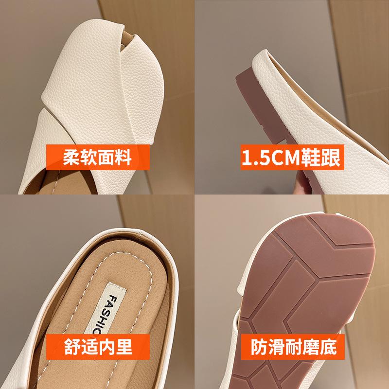 Тапочки на плоской подошве, женская одежда, мягкая подошва, удобная универсальная женская обувь, модные тапочки Pantuflas De Mujer 2024