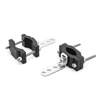 2 шт. Автомобильный мотоциклетный светодиодный фарный тубус Кронштейн-зажим для крепления на вилку 18 мм-52 мм