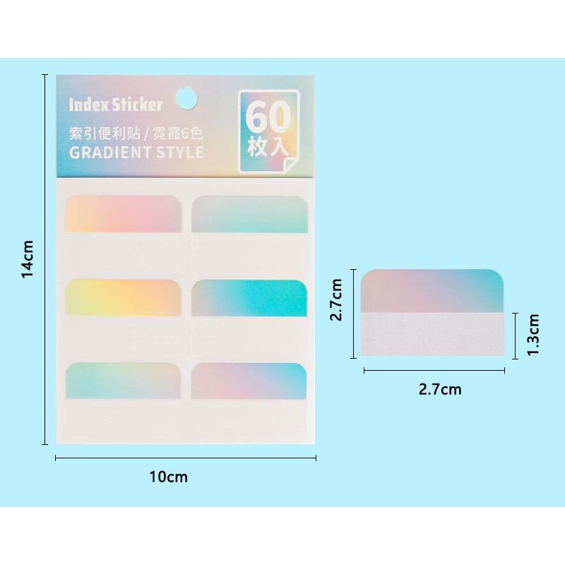 60/90/180 шт. Индексные вкладки многоцветные наклейки для классификации канцелярские индексные этикетки наклейки для заметок блокноты заметки