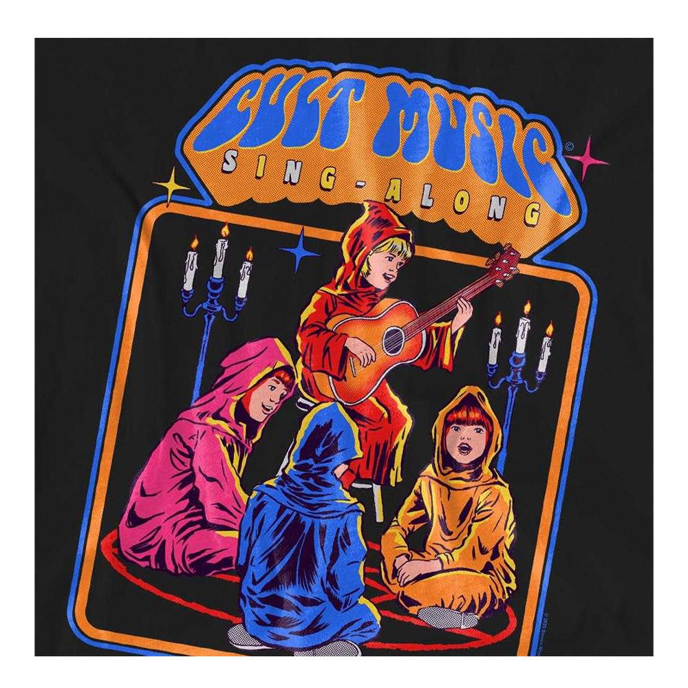Steven Rhodes Womens/Ladies Cult Music Sing-Along T-Shirt