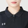 Under Armour Женская летняя спортивная футболка-поло с коротким рукавом