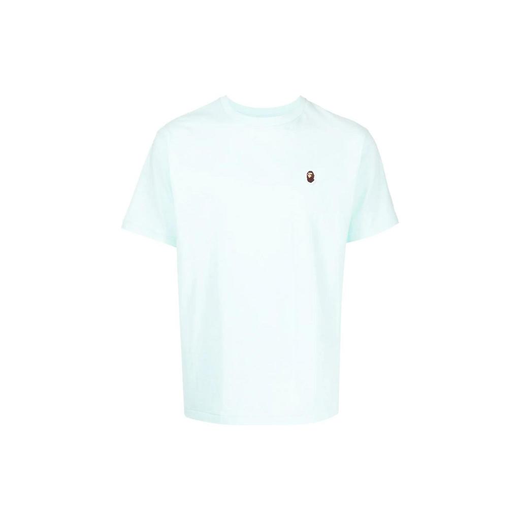 A BATHING APE T-Shirts Men's Crew Neck Moderate Straight Fit 001TEI301004MPINK