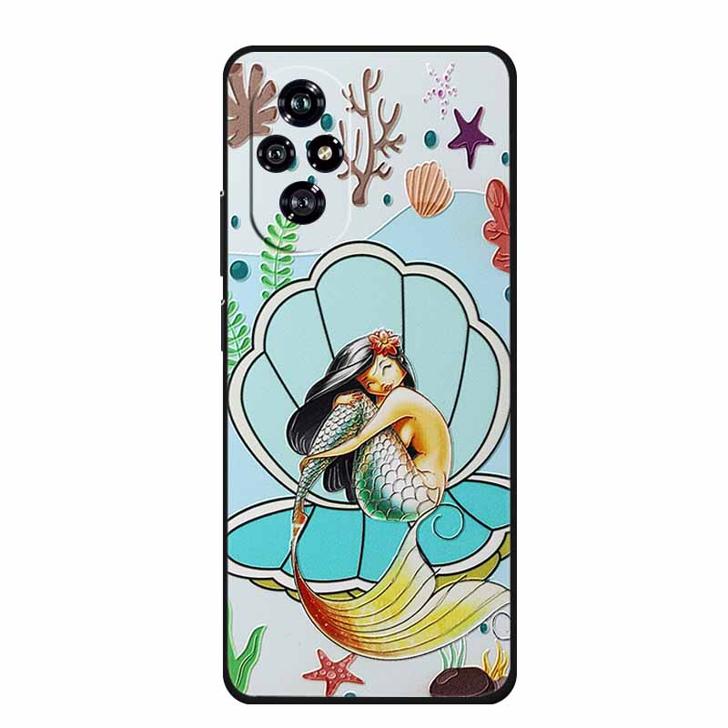 3D Embossed Case For Honor 200 Pro Phone Case 200Pro Shockproof Silicone Soft Coque For Honor 200 Pro lite Back Cover Case Funda