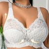 Pure Desire Style Lace Embroidery Comfortable Underwear Side Tuck Large Size Sexy Bra