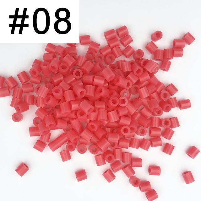 5mm / 1000pcs Perler PUPUKOU  Fuse Beads Pearly Iron Beads for Kids Hama Beads Diy Puzzles High Quality Handmade Gift Toy