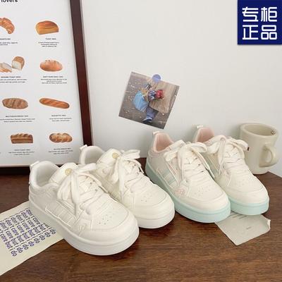 Весна и Осень Новые Нишевые Универсальные Кеды Спортивные Повседневные Туфли-Хлебушки