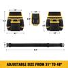 Cross-Border Yellow Canvas Tool Waist Bag: Multi-Functional Electrician & Carpenter Storage with Belt.