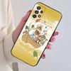 M-Mofusand Кот Милый Мультяшный Чехол Для Телефона Для Samsung S25,S24,S21,S22,S23,S30,Ultra,S20,Plus,Fe,Мягкий Силиконовый Черный Чехол