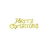 10Pcs Merry Christmas Sign Ornaments Happy New Year Gold Sliver Xmas Letter Pendant for Home Tree Door Hanging Drop Ornament