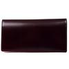 Мужской длинный кошелек Flying Horse из кордована (03. Бургундия)
