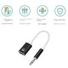 AUX Audio Cable 3.5mm Male To Typec Female Flat Head Earphone To Round Head Car Speaker Adapter Phone Converter Converter