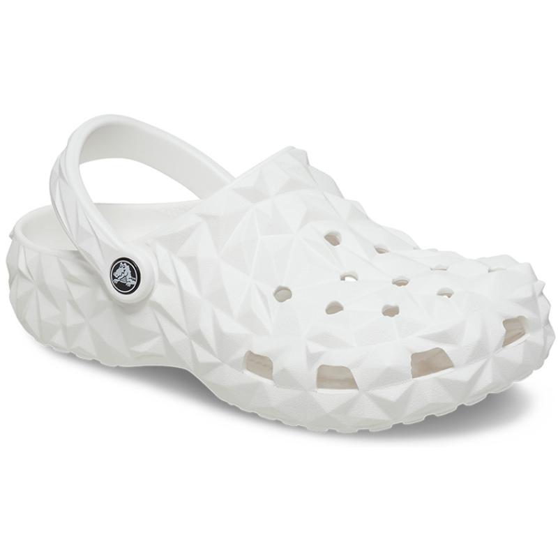 Crocs Классические геометрические сабо унисекс 'Белые'