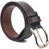 Красивый мужской кожаный ремень GRANDE PELLE Leather Belt 21460 Коричневый