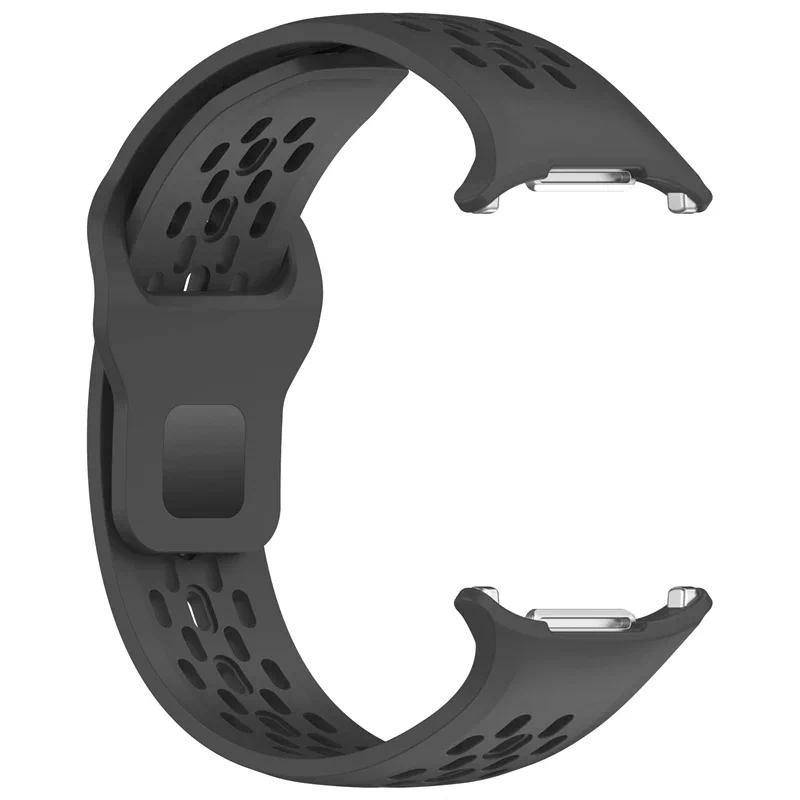 Спортивный силиконовый ремешок для Samsung Watch Ultra 2025 47 мм Дышащий мягкий браслет Ремешок для часов Galaxy Watch Ultra 7 47 мм Correa