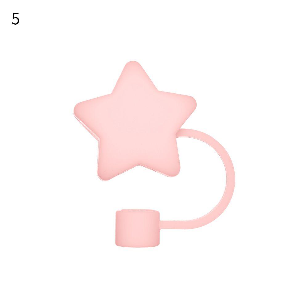 Kitchen Tool Dust-proof Straw Tips Cover Drinking Dust Cap Straw Plug Splash Proof Plugs Tips Cover