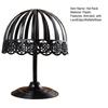 Hat Rack Stand for Hats Wigs Exhibition Multiple Sizes with Lace Edge Bucket Hat Fisherman Hat Display Holder Hat Organizer for Home Stores