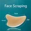 Роликовый массажер Гуа Ша, ролик для лица, шеи, глаз, смолы, массажный инструмент для лица, красота, здравоохранение, скребковая доска для мышц