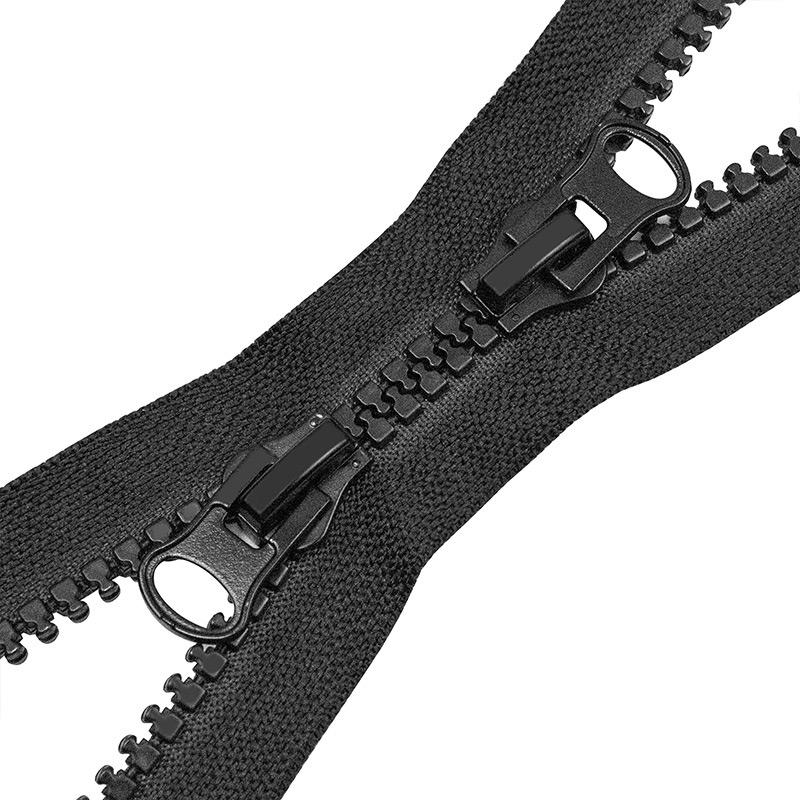 # 8 Ремонтный комплект Куртка Пальто Полимерная молния Двусторонняя открытая двойная ползунка Аксессуары для одежды Длинная молния