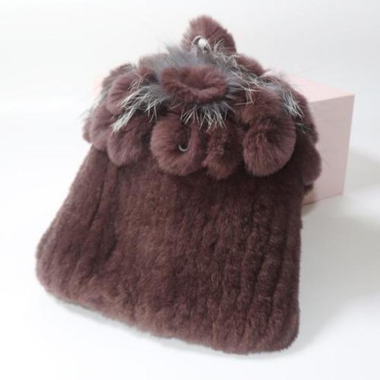 Горячая Распродажа Россия Зима Качество Натуральная Меховая Шапка Натуральная Теплая Шапка из Меха Кролика Рекс Леди Теплая Вязаная Подлинная Шапка из Меха Кролика Рекс