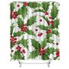 TU Botanical Shower Curtain Greenery Leaf Print Bathroom Decor Nature Theme Backdrop Farmhouse Style Waterproof Fabric Modern Ho