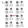Carburetor repair kit for Stihl Echo Zama FS160 FS180 FS220 FR220 FS280 FS290 RB-13 Brush Cutter Spare Part FS FR 160 180 220