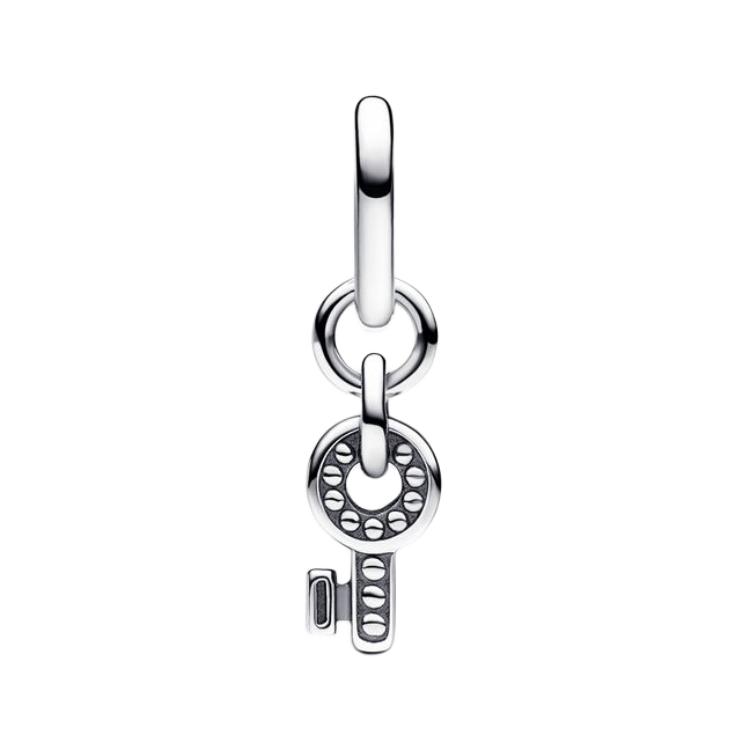 Pandora Кулон из стерлингового серебра с узором-ключом Женский кулон 793084C00